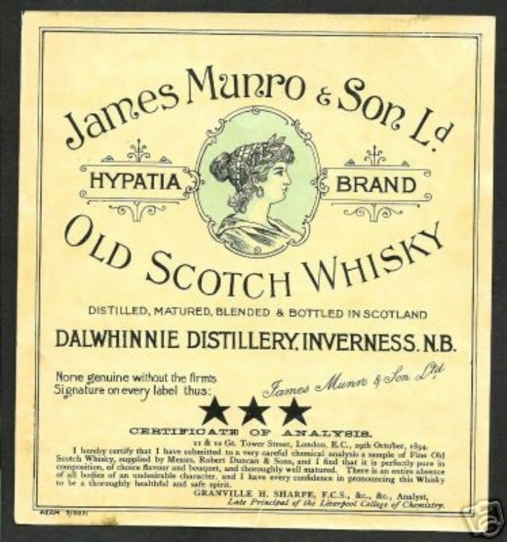 Dalwhinnie Voices - Another James Munro Whisky Label