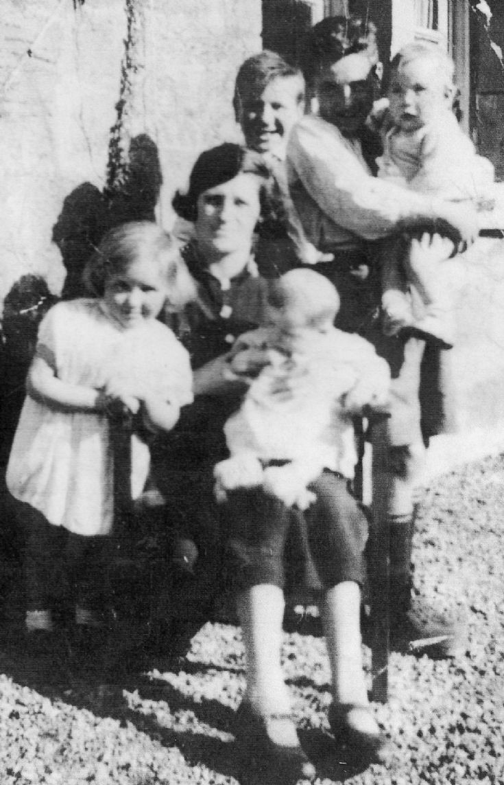 Grant family at County March Cottages