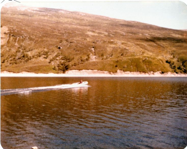 Boat on Loch Ericht 